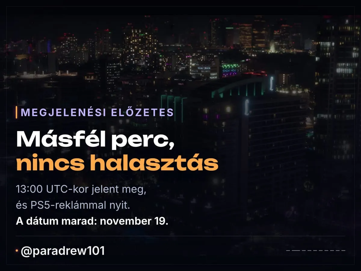 Slide 2 of 10: A GTA 6 megjelenési előzetese kockáról kockára