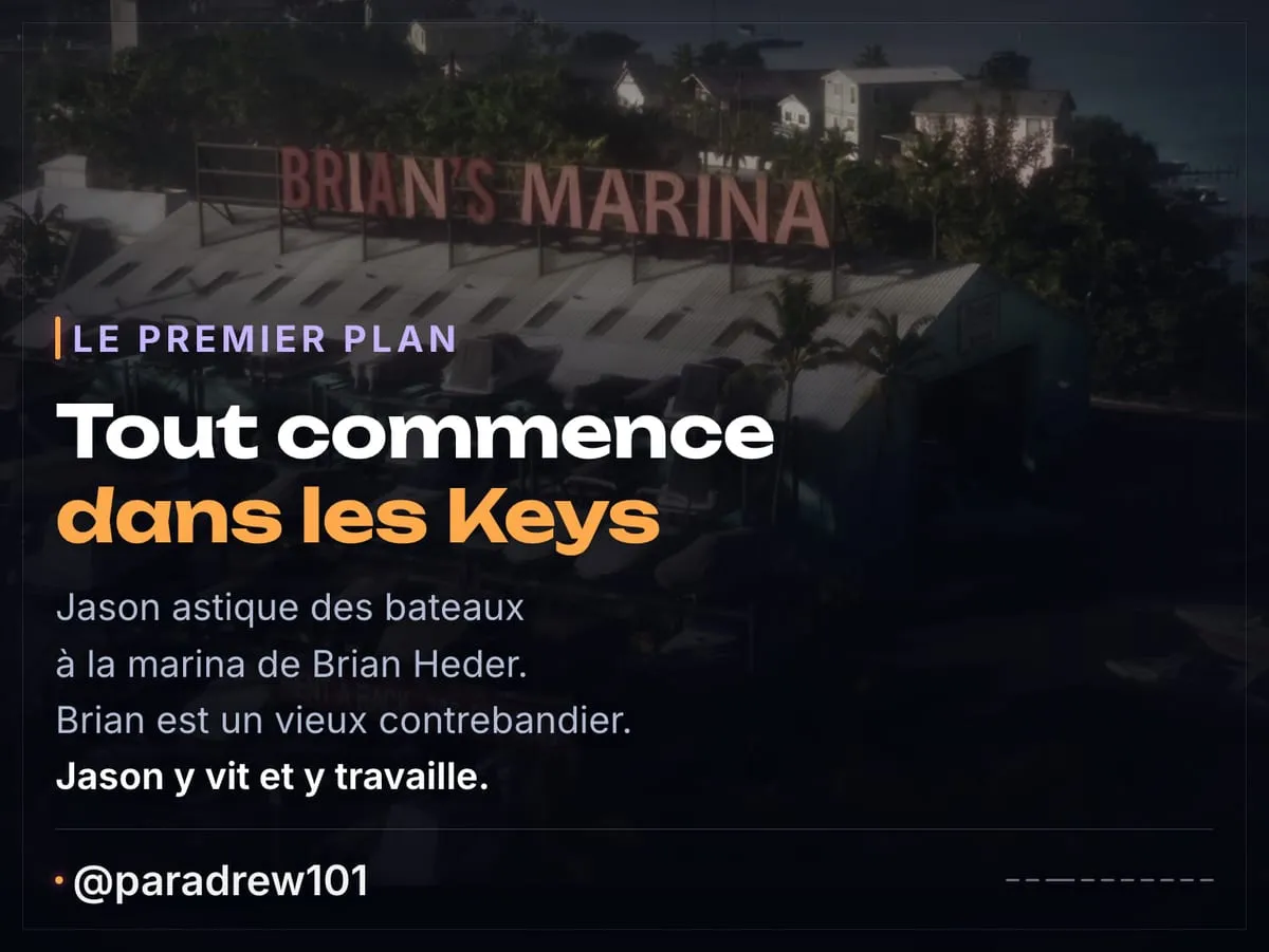 Slide 3 of 10: Trailer de lancement de GTA 6 : l’analyse plan par plan