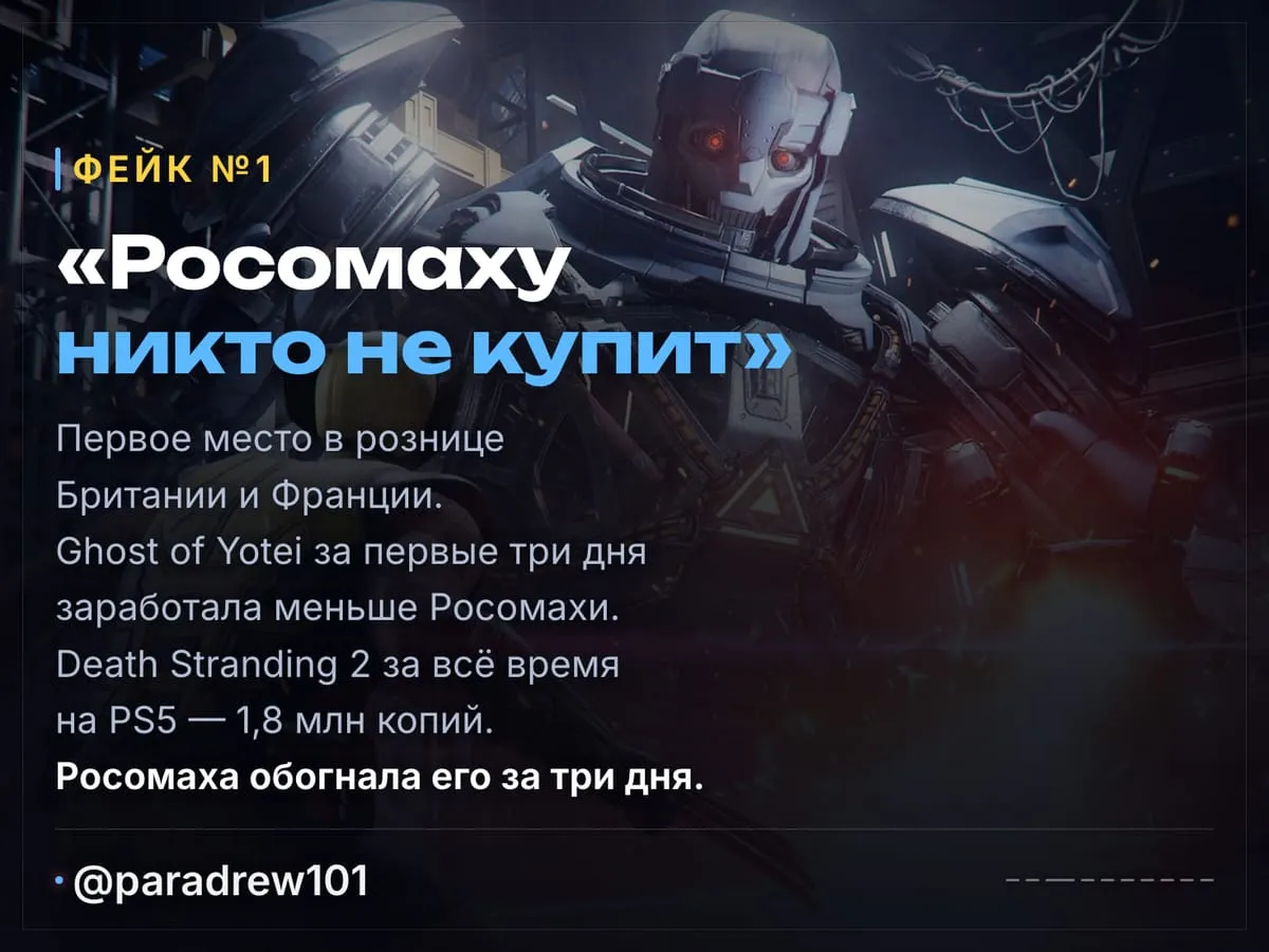 Слайд 3 из 10: «Провал» Росомахи: 3,2 млн копий и четыре фейка