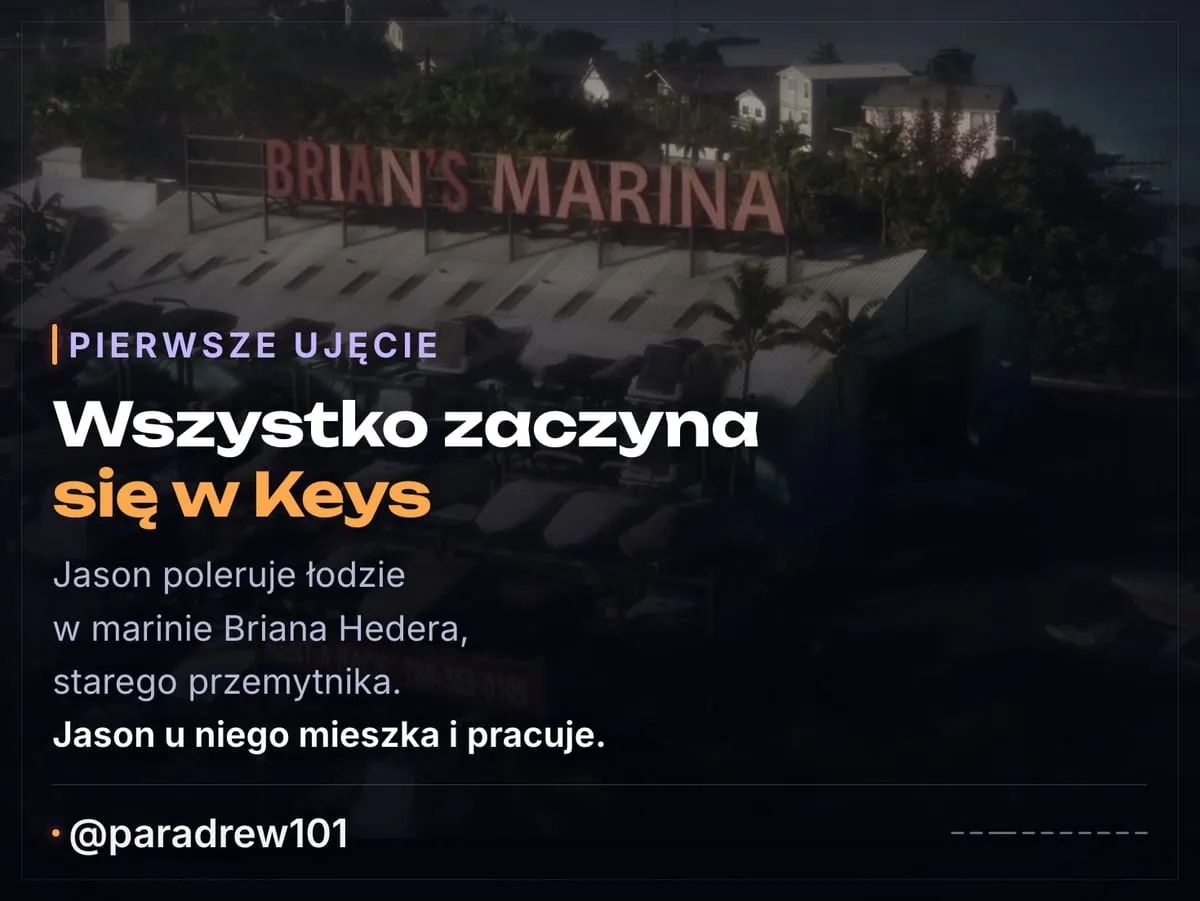 Slide 3 of 10: Zwiastun premierowy GTA 6: analiza klatka po klatce